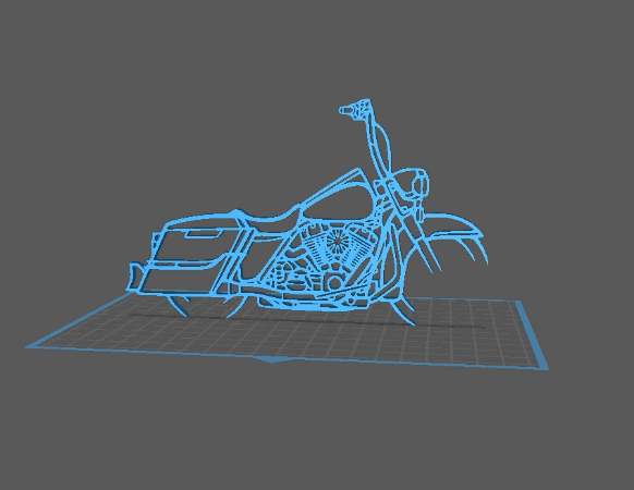 Harley Davidson - Road King 2014 Wall Art